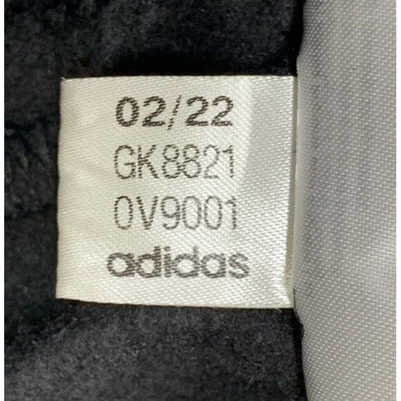Adidas Mens Essentials 3 Stripes Tricot Jogger Pants 2022 Black White Size Large - Picture 12 of 14